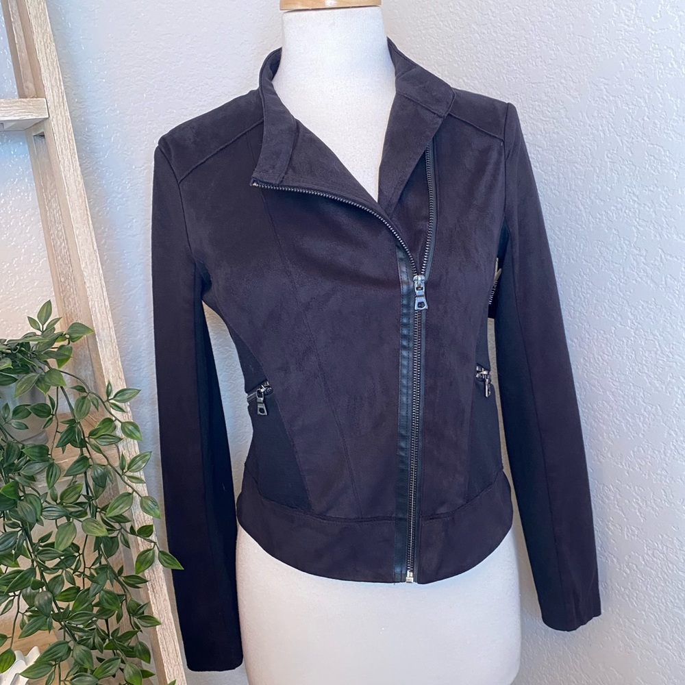 Elie Tahari black corduroy jacket